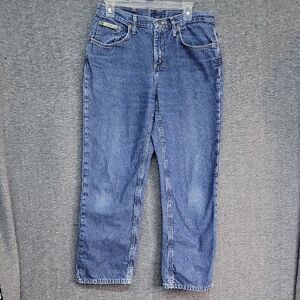 C.E. Schmidt Utility Workwear Flannel Lined Jeans Mens Size 32 X 28.5"